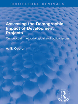 cover image of Assessing the Demographic Impact of Development Projects